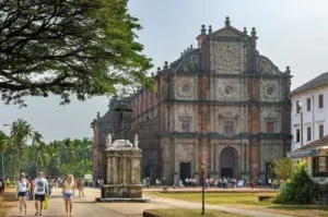 Basilica of Bom Jesus church architecture Goa
